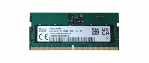 Pamięć RAM SODIMM DDR5 Hynix 8GB 5600MHz