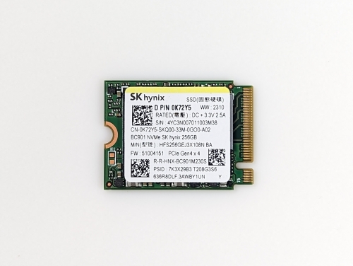 Dysk SSD M.2 SK Hynix 2230 PCIe x4 Gen4 NVMe 256GB BC901