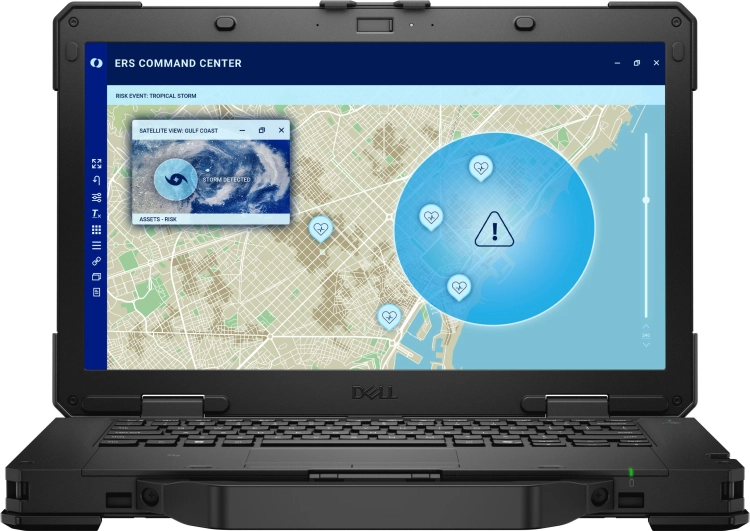 Laptop Dell Pro Rugged 14 Ultra 7 165U 64GB 1TB SSD FHD 400 nitów 11Prof