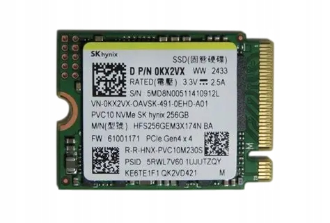 Dysk SSD SK Hynix PVC10 256GB M.2 PCIe