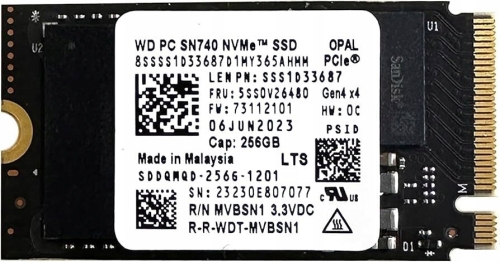 Dysk SSD Western Digital SDAPNTW-256G-1006B 256GB M.2 PCIe