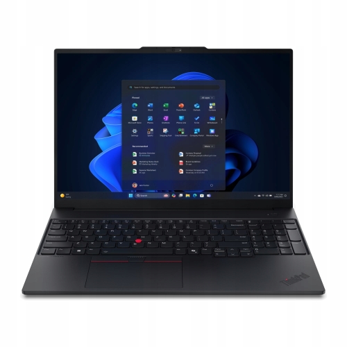 Laptop ThinkPad E16 AMD Gen 3 Ryzen 7 250 16GB 1TB FHD DOTYK 11Prof