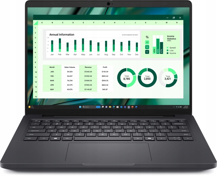Dell Pro Max 14 MC14250 FHD+ Ultra 7-255H 16GB 2TB SSD FPR SCR BK W11P 3YR