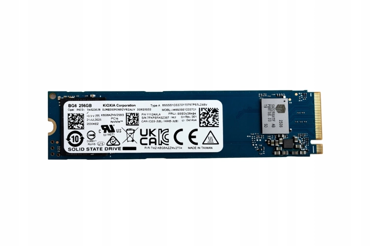 Dysk SSD NVMe KIOXIA BG6 256GB M.2 PCIe Gen 4x4 KBG6AZNV256G
