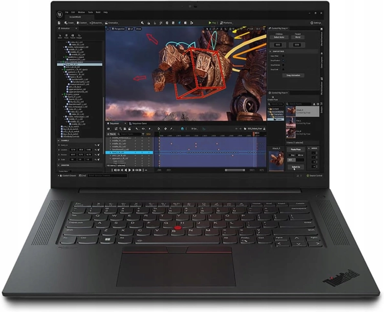 Lenovo ThinkPad P1 Gen 6 i7-13700H 64GB 1TB OLED 3840x2400 RTX 4080 11Prof