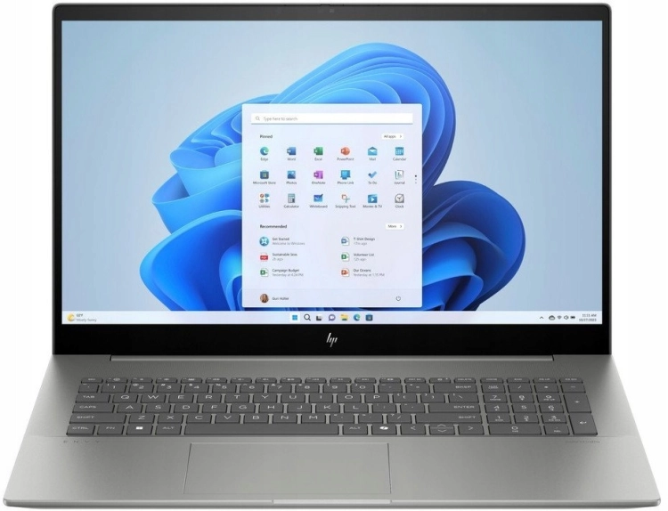 Laptop HP Envy 17 Ultra 7 155U 32GB 1TB SSD FHD Dotyk RTX 3050 Win11