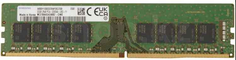 Pamięć RAM DDR4 Samsung 32 GB 3200 M378A4G43BB2-CWE