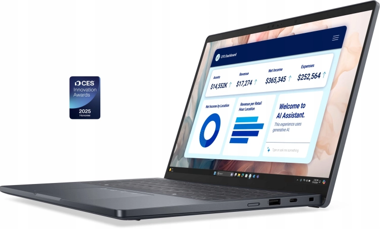 Dell Pro 14 Premium Ultra 7-266V 16GB 512SSD FHD+ Win11Pro PA14250
