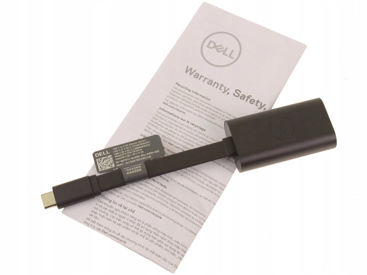Adapter Dell USB-C do 2.5Gb/s RJ-45 Ethernet